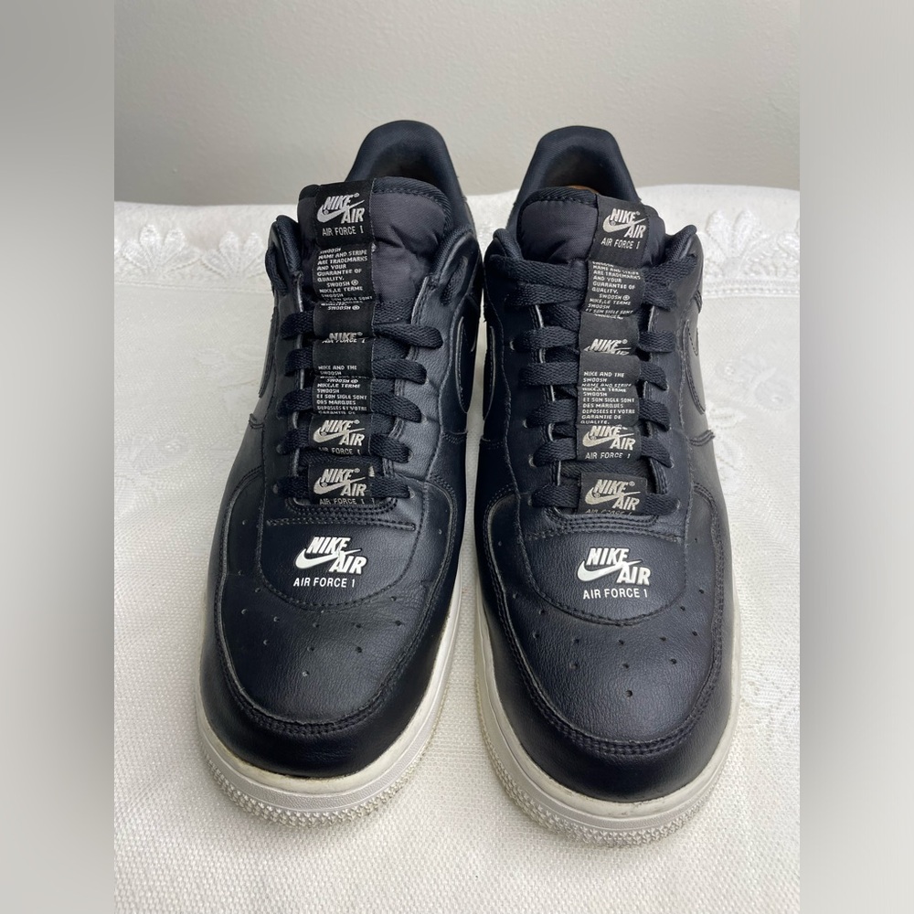 Nike Air Force 1 '07 Low Black LVB 3 CJ1379-001 Size 12 -